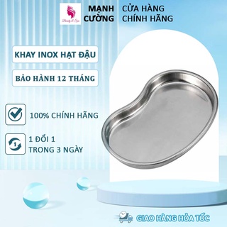 Khay inox Hạt đậu dùng trong Y tế, Spa