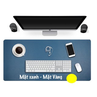 Thảm 2 Mặt Da Trải Bàn Làm Việc Đa Dụng Deskpad 40 X 80cm