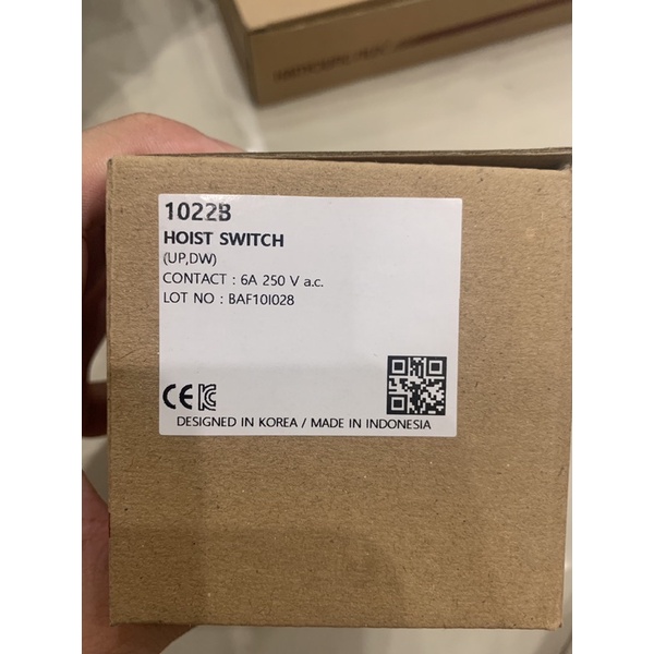 [Công tắc] Công tắc cần cẩu lên xuống 1022B (Hoist Switch)