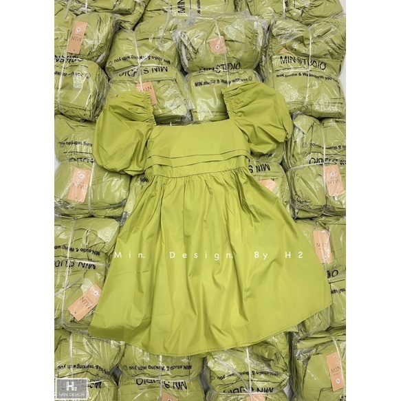 VÁY BABYDOLL DẬP LI TAY BỒNG🍏
