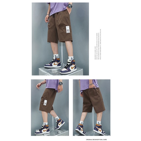 Quần Short Thể Thao Ống Rộng Thời Trang Mùa Hè Hàng Mới Dành Cho Nam