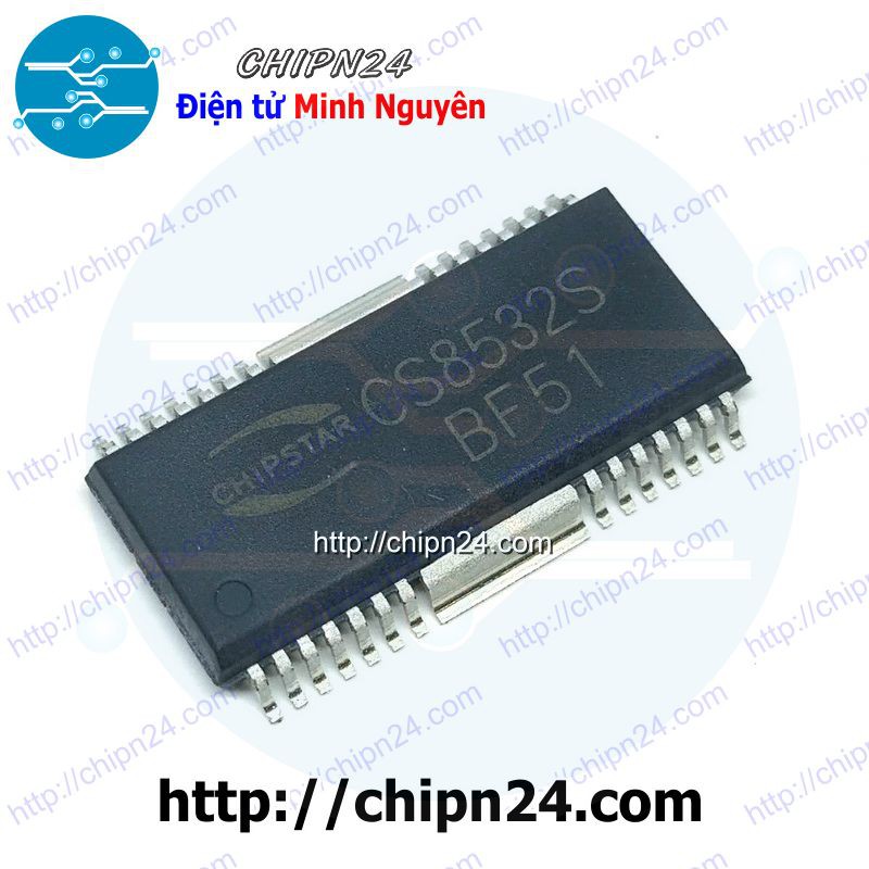 [1 CON] IC CS8532 SOP (SMD Dán) (Công suất 5.5Wx2 CS8532S 8532)