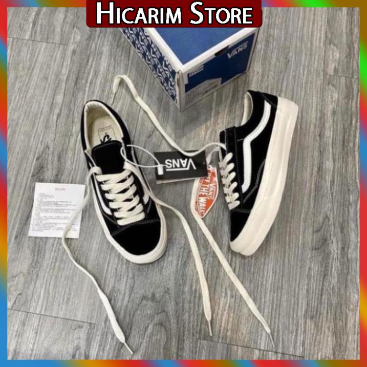 GIÀY VANS VAULT OLD SKOOL MÀU ĐEN ⚡Full box bill⚡ Giày thể thao nam nữ 2021