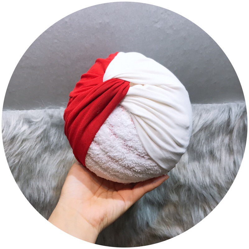 nón turban mẫu chéo sang chảnh ( hàng sale sz 5-10kg)