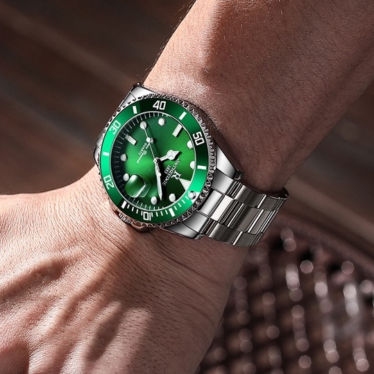 ĐỒNG HỒ NAM CHÍNH HÃNG R-ONTHEEDGE DÂY KIM LOẠI CAO CẤP CHỐNG GỈ + LỊCH NGÀY THẠCH ANH SÁNG SANG TRỌNG Aeshop.01 𝐃𝐇𝟔 | BigBuy360 - bigbuy360.vn