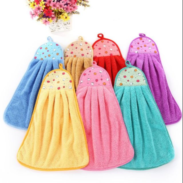 Combo 10 khăn lau tay siêu thấm nước