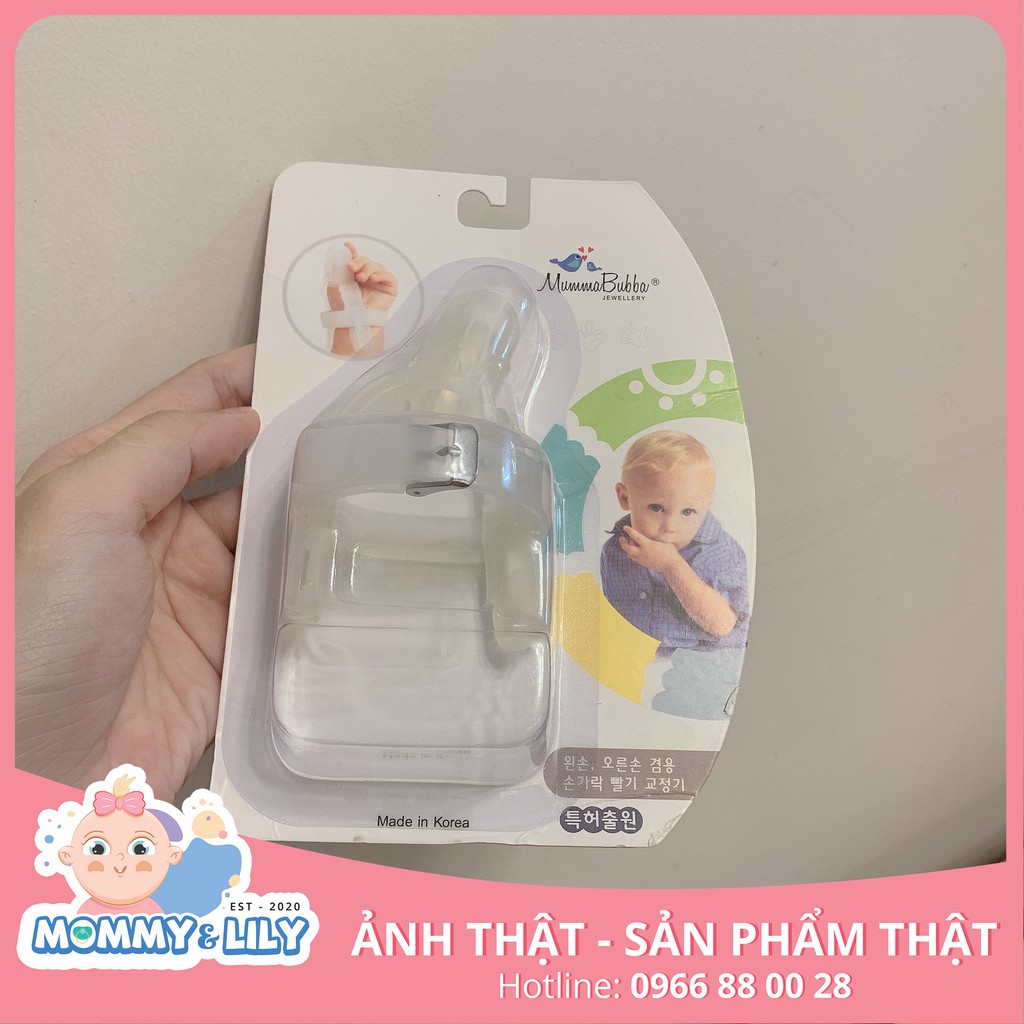 Dụng cụ hỗ trợ cai mút tay an toàn cho bé Dr.finger - Mumma Bubba Hàn Quốc