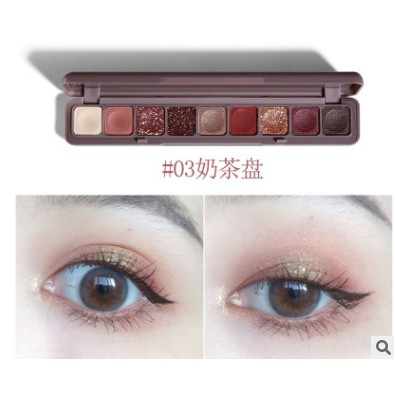 (Sỉ) Bảng Phấn Mắt Dài Nhũ 9 Ô Màu Lameila Hàng Nội Địa Trung Quốc (Princess Beauty) | BigBuy360 - bigbuy360.vn