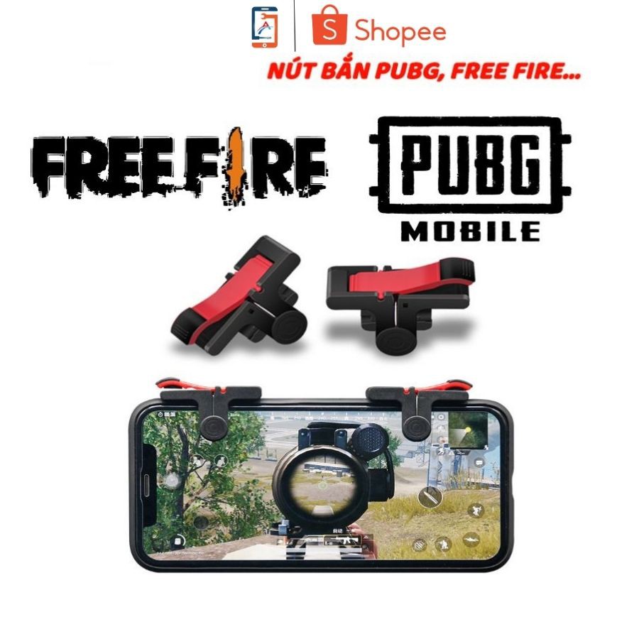 Nút bắn PUBG , FREE FIRE ,CF GO... hapotecH D9, bản mới nhất T8/2020 bắn cực nhạy