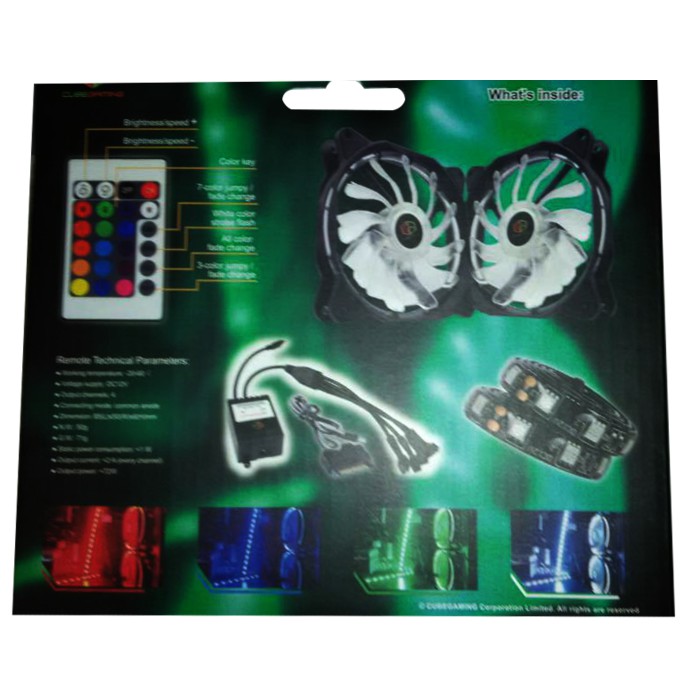 Cube Gaming Eclipse Rgb Kit Fan Computer | BigBuy360 - bigbuy360.vn