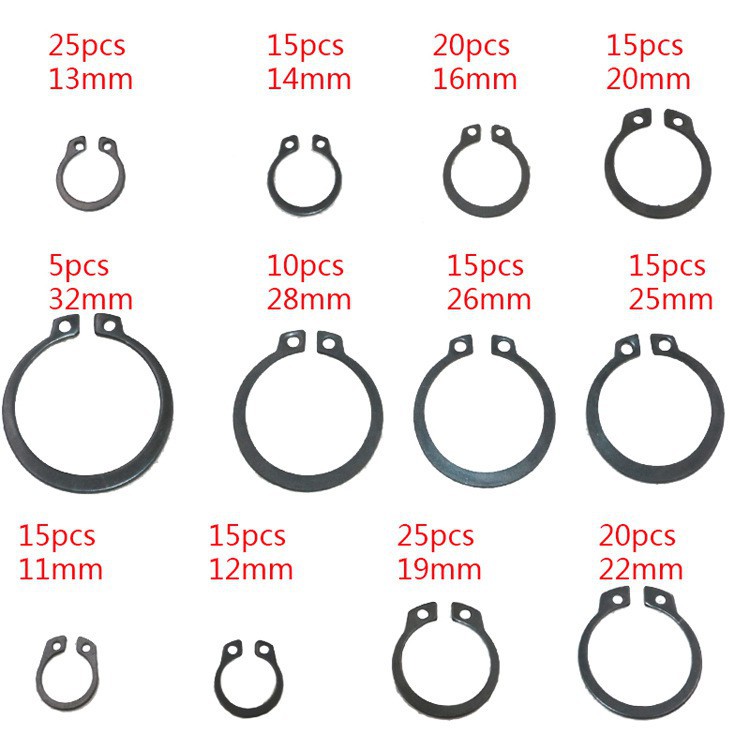 Vòng phanh chân trục circlip 300 psc