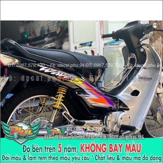 Tem rời wawe nhỏ bạc đen -1