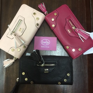[SALE 100k] Ví dài Lyn iconic màu hồng tím