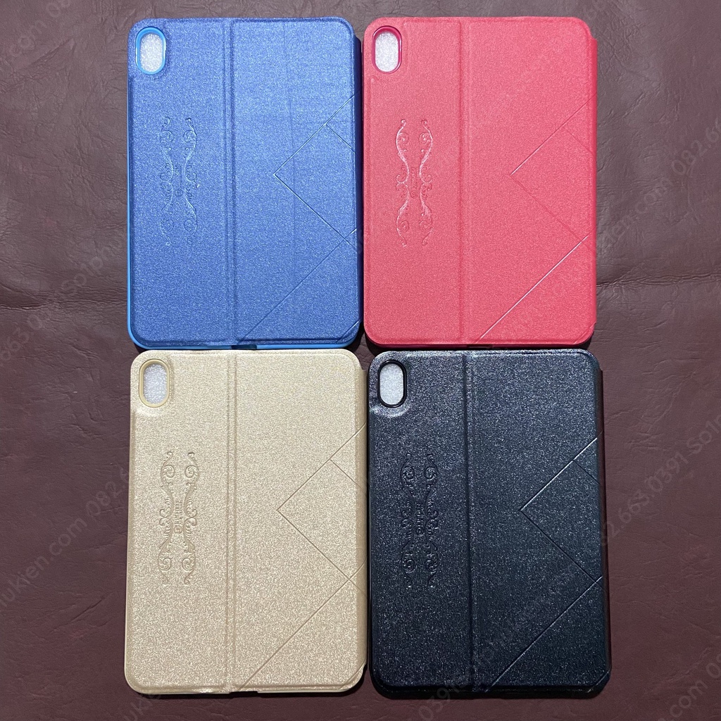 Bao da i Pad Mini 6 (2021) (mã A2568 - màn 8.3 inch) chất da xịn, có chống đỡ xem phim, có ngăn đựng thẻ tiện lợi
