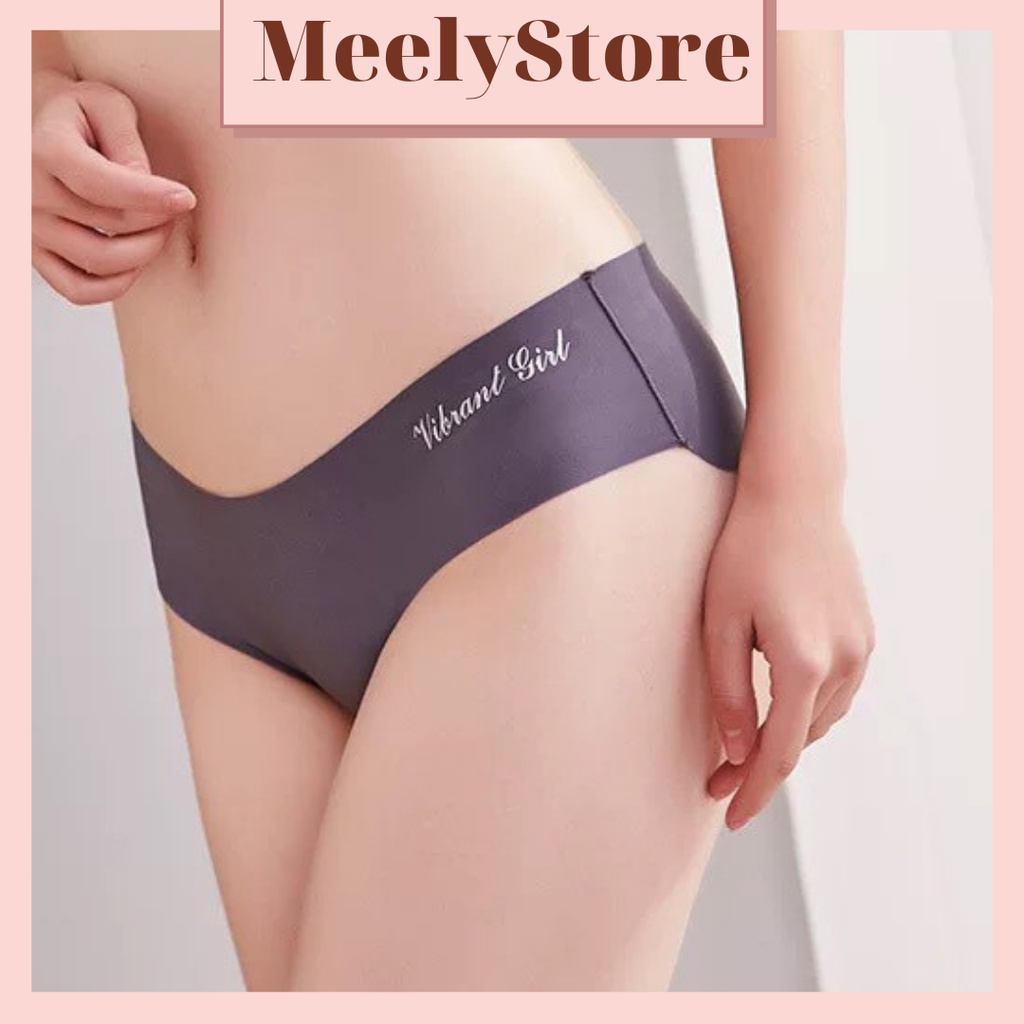 Quần Lót Su Không Viền 3/4 Mông Sexy Chip Màu Pastel Cạp Vừa Nâng Mông Dễ Dàng Phối Đồ Lọt Khe -1028