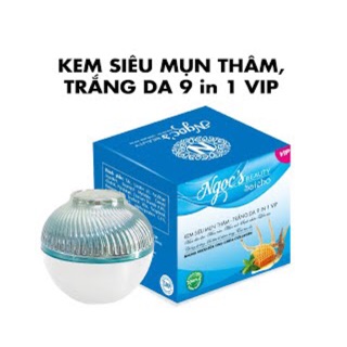 Kem mụn thâm trắng da 9in1 VIP -Giá: 2990VND/hộp 30g