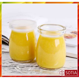 12 hũ làm pudding, sữa chua..