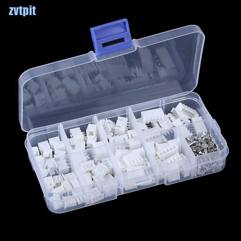 Set 230 Đầu Nối Dây Điện Xh2.54 2p 3p 4p 5 Pin 2.54mm