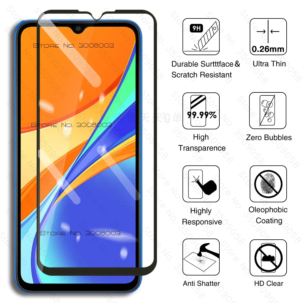 Kính cường lực bảo vệ camera thiết kế 2 trong 1 cho Xiaomi Redmi 9 C 6.53'' Redmi 9c