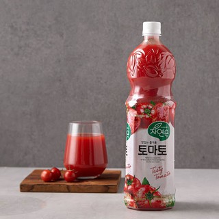Nước Giải Khát WoongJin Cà Chua Tự Nhiên Chai 1.5 L - Nhập Khẩu Hàn Quốc