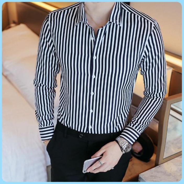 [FREESHIP-ÁO ĐẸP]Áo sơ mi - Áo sơ mi nam đẹp - Chất liệu lụa mềm mịn, kiểu dáng slimfit trẻ trung, thanh lịch, tôn dáng | BigBuy360 - bigbuy360.vn