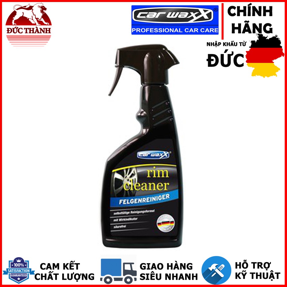 Chai xịt vệ sinh mâm nhôm - hợp kim Carwaxx Rim Cleaner 90806 500ml thanh lý