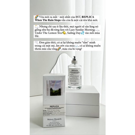 Nước Hoa When the rain stops