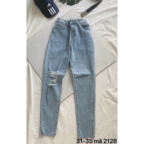 Quần jeans rách bigsize