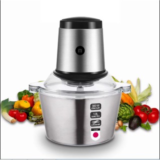 Máy xay thịt đa năng cối inox mishio mk-157 1.8l