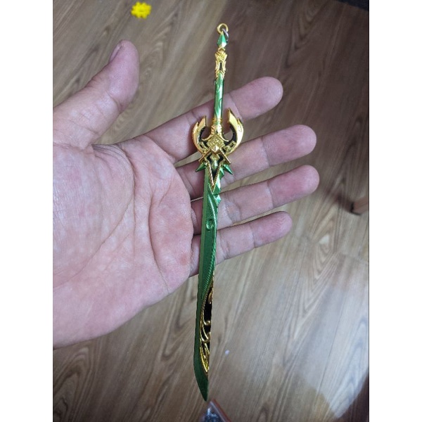 Mô hình móc khoá bàn nham kết lục 22cm