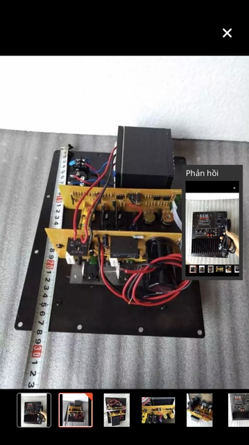Mạch súp 150w nguồn vuông