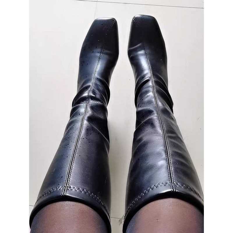 Hàng order - Boot dài ngang gối đi ôm chân | BigBuy360 - bigbuy360.vn