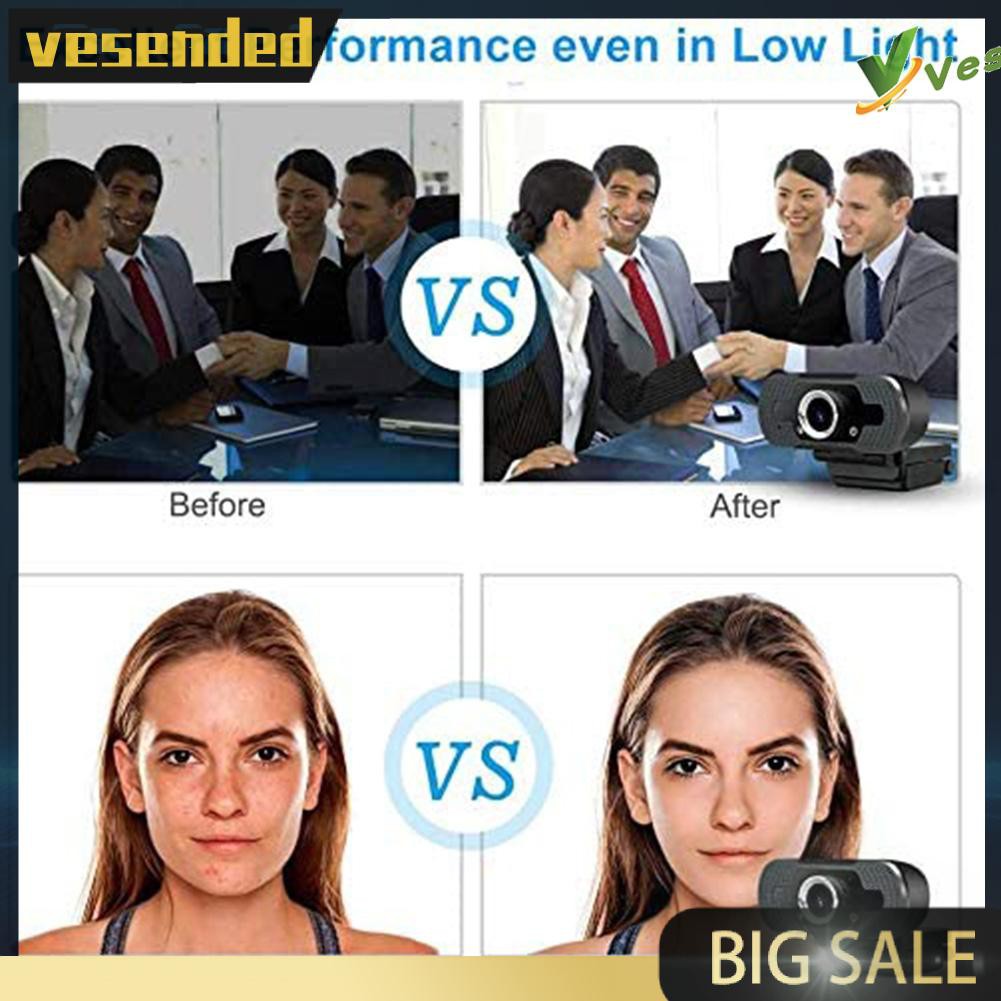 Webcam Full Hd 1080p Tích Hợp Micro Cho Máy Tính | BigBuy360 - bigbuy360.vn