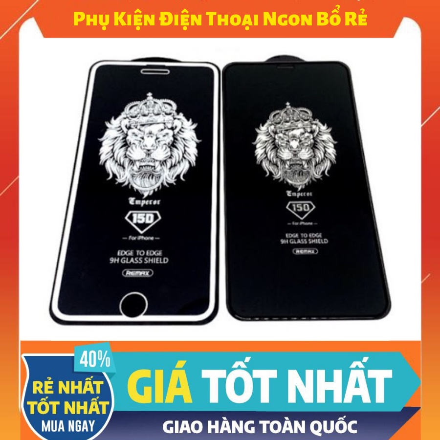 Cường lực ip Remax 15D,ip 6/6plus/6s/6s plus/6/7/7plus/8/8plus/x/xs/xs max/11/11 pro/11promax