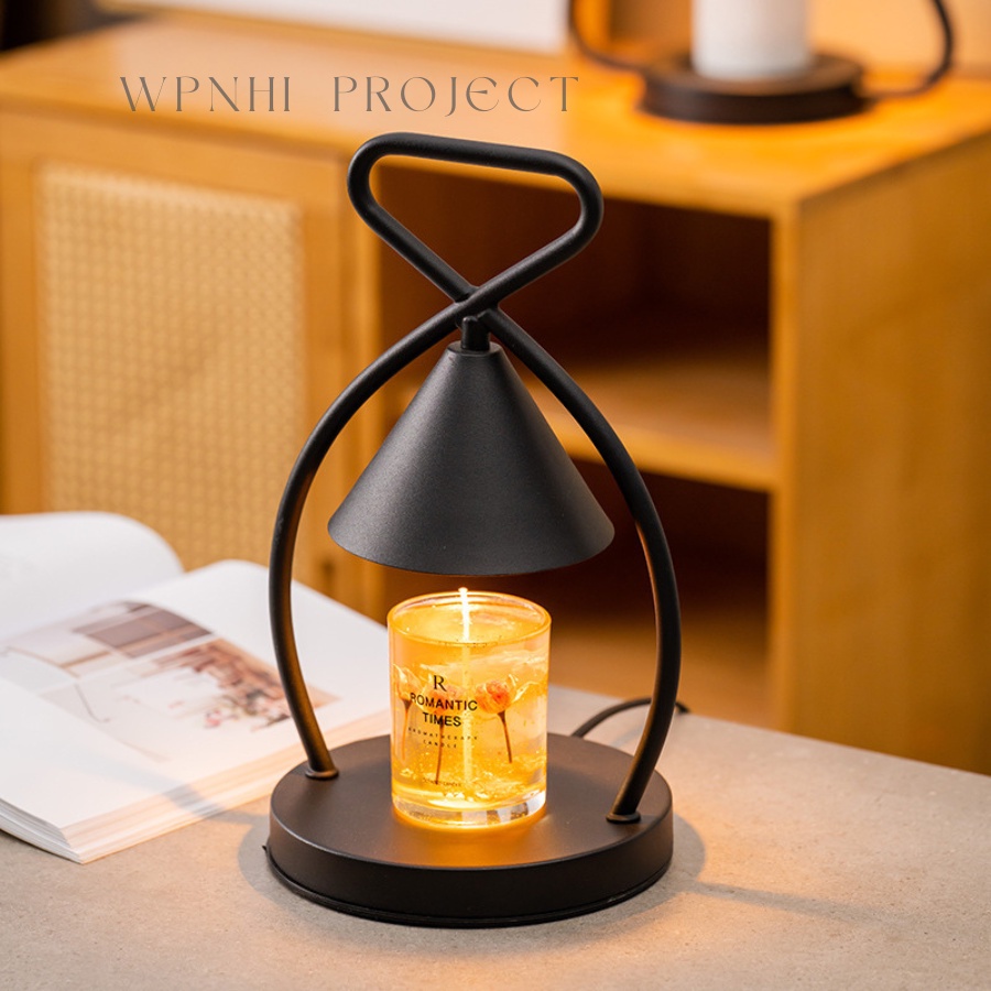 Đèn đốt nến thơm - Phụ kiện nến thơm điều chỉnh được độ sáng, hẹn giờ WPNHI project