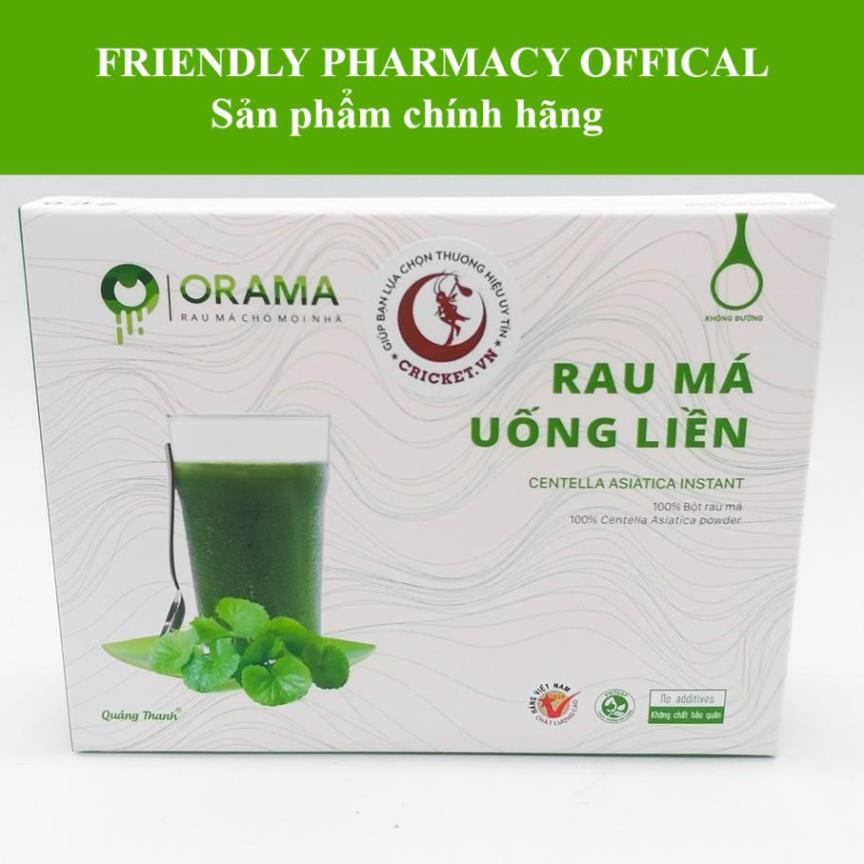 Rau Má Đường Phèn Quảng Thanh - Hỗ trợ giải độc gan, thanh nhiệt, giảm mụn nhọt (17gx10 túi)