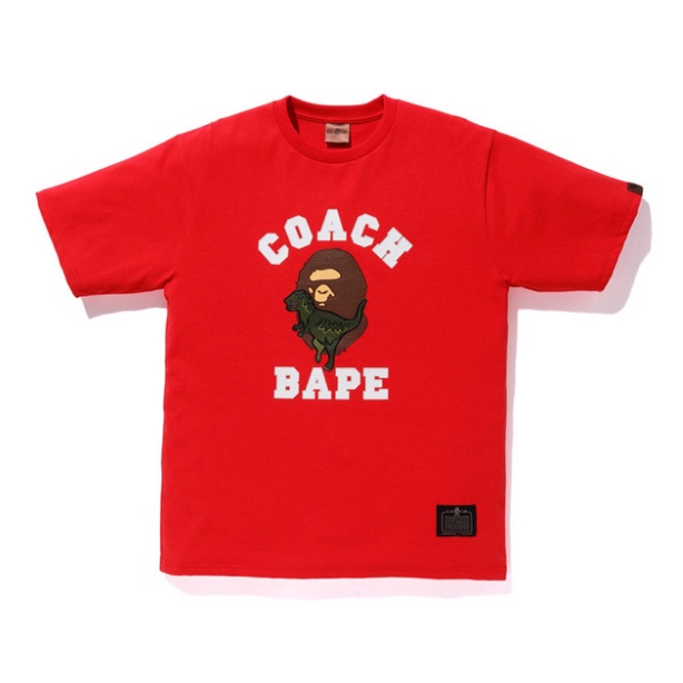 Áo thun BAPE cotton tay ngắn trẻ trung thời trang dành cho cả nam và nữ