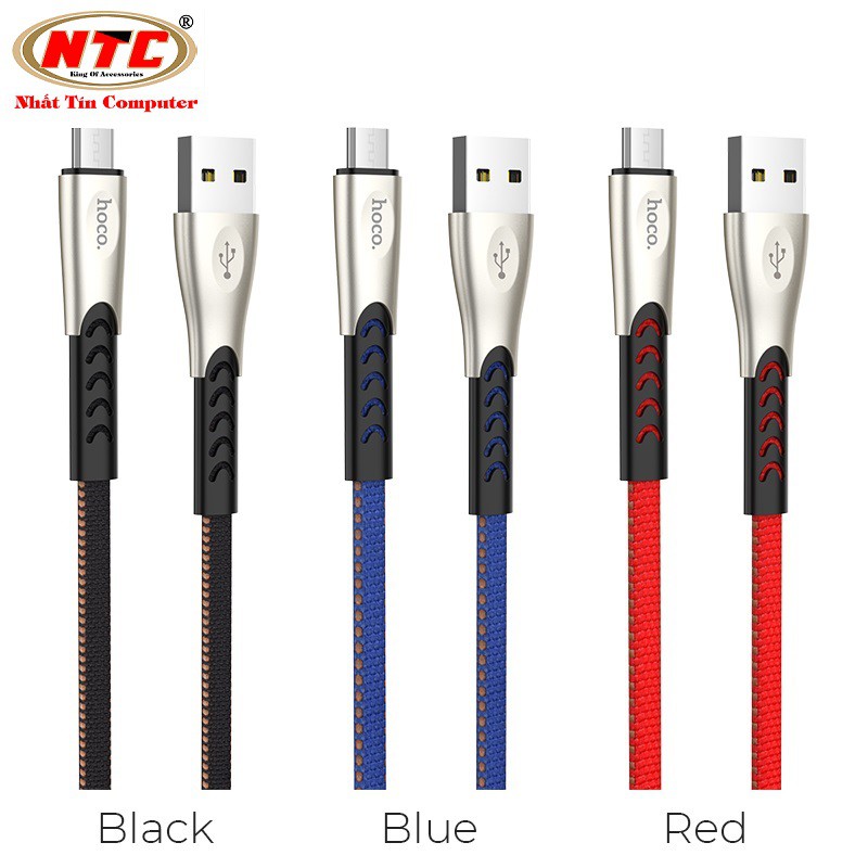 Cáp sạc nhanh và truyền dữ liệu Hoco U48 cổng microUSB  - Hàng chính hãng