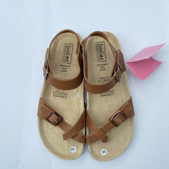 Dép sandal da bò Unisex cho Nam & Nữ (mã D14)