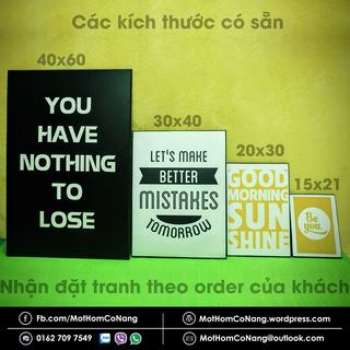 Tranh gỗ trang trí BE KIND