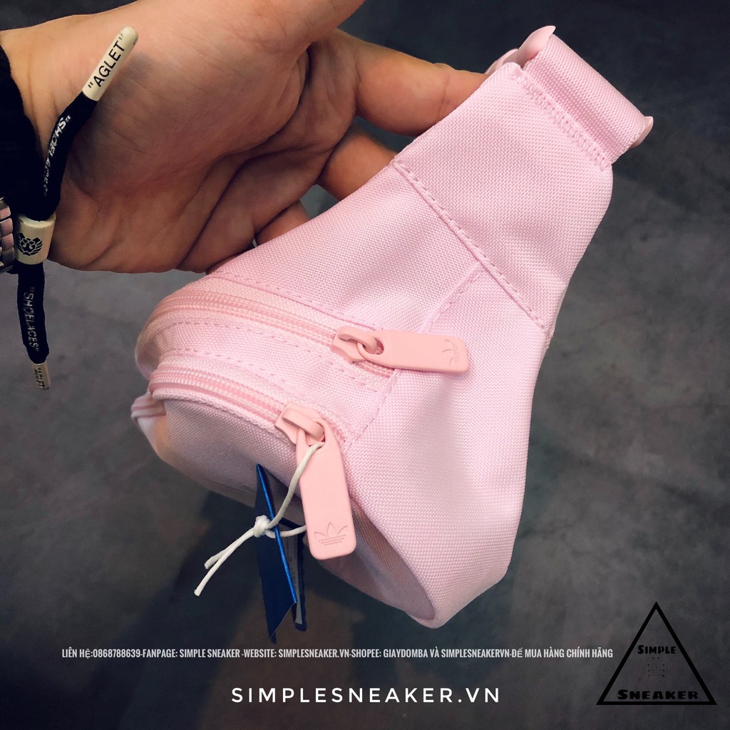 Túi Đeo Chéo Nữ 💖FREESHIP💖 Adidas ESSENTIAL CROSSBODY FL9658 Clear Pink Chính Hãng