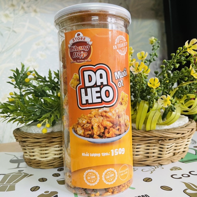 Da heo muối ớt 150g Khang Diệp đồ ăn vặt Hà Nội