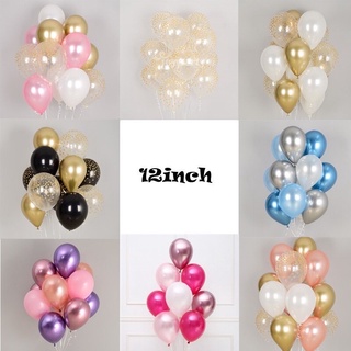 Phụ kiện trang trí ,set 30 bóng 12 inch trang trí tiệc cưới ,sinh nhật