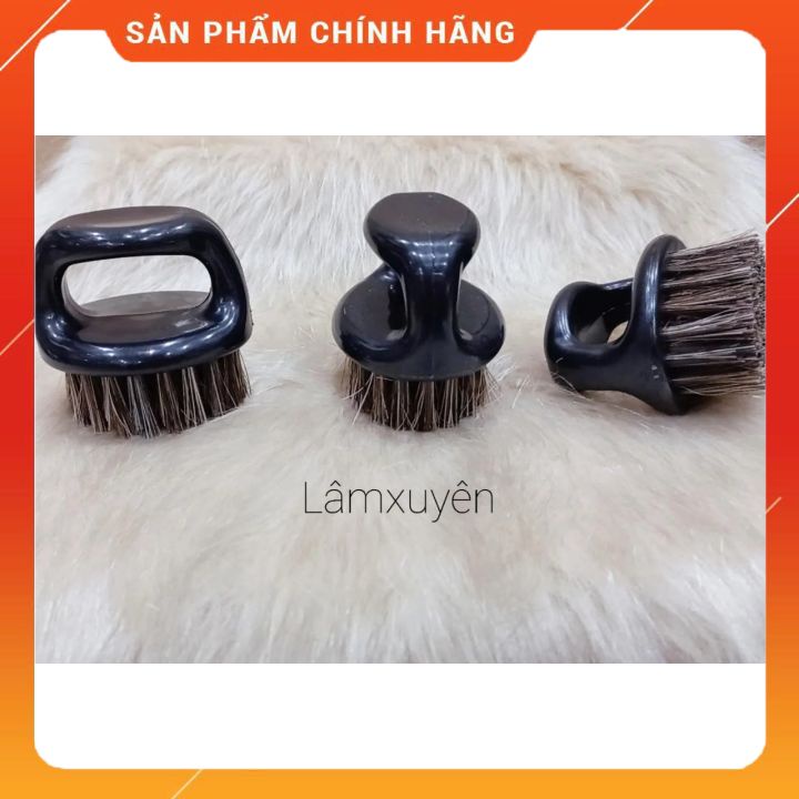 CHỔI PHỦI TÓC,RÂU NAM MEN ' GROOMING BARBER PRO FINGER BRUSH😍FREESHIP😍thiết kế cán nhựa bền dễ cầm dễ thao tác, nhỏ gọn.