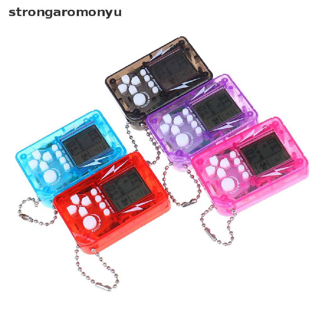 Máy Chơi Game Cầm Tay Mini Cổ Điển Tích Hợp Móc Khóa Tiện Lợi