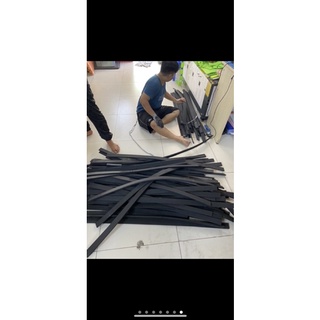 xốp lót hồ cá dạng sợi dài >1m, bảng 4cm nhiều độ dày
