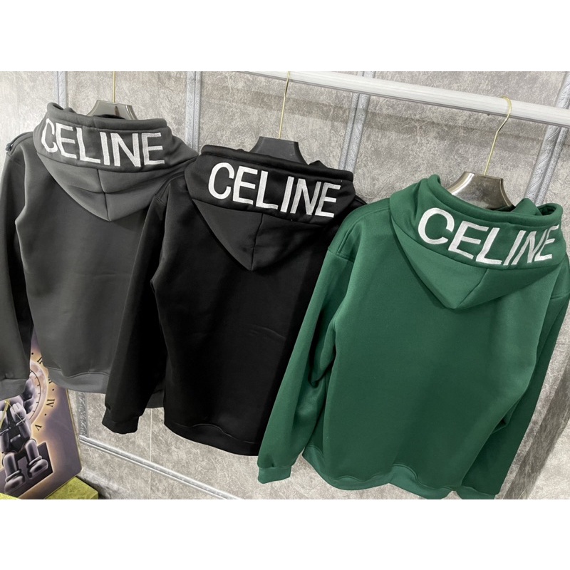 Áo khoác Nỉ mũ thêu siêu hot