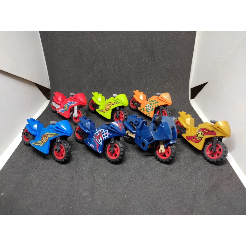 Mô Hình đồ chơi non LEGO xe máy , moto ( Hàng secondhand )