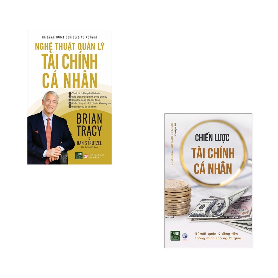 Sách - Combo 2 Quyển Nghệ Thuật Quản Lý Tài Chính Cá Nhân + Chiến Lược Tài Chính Cá Nhân