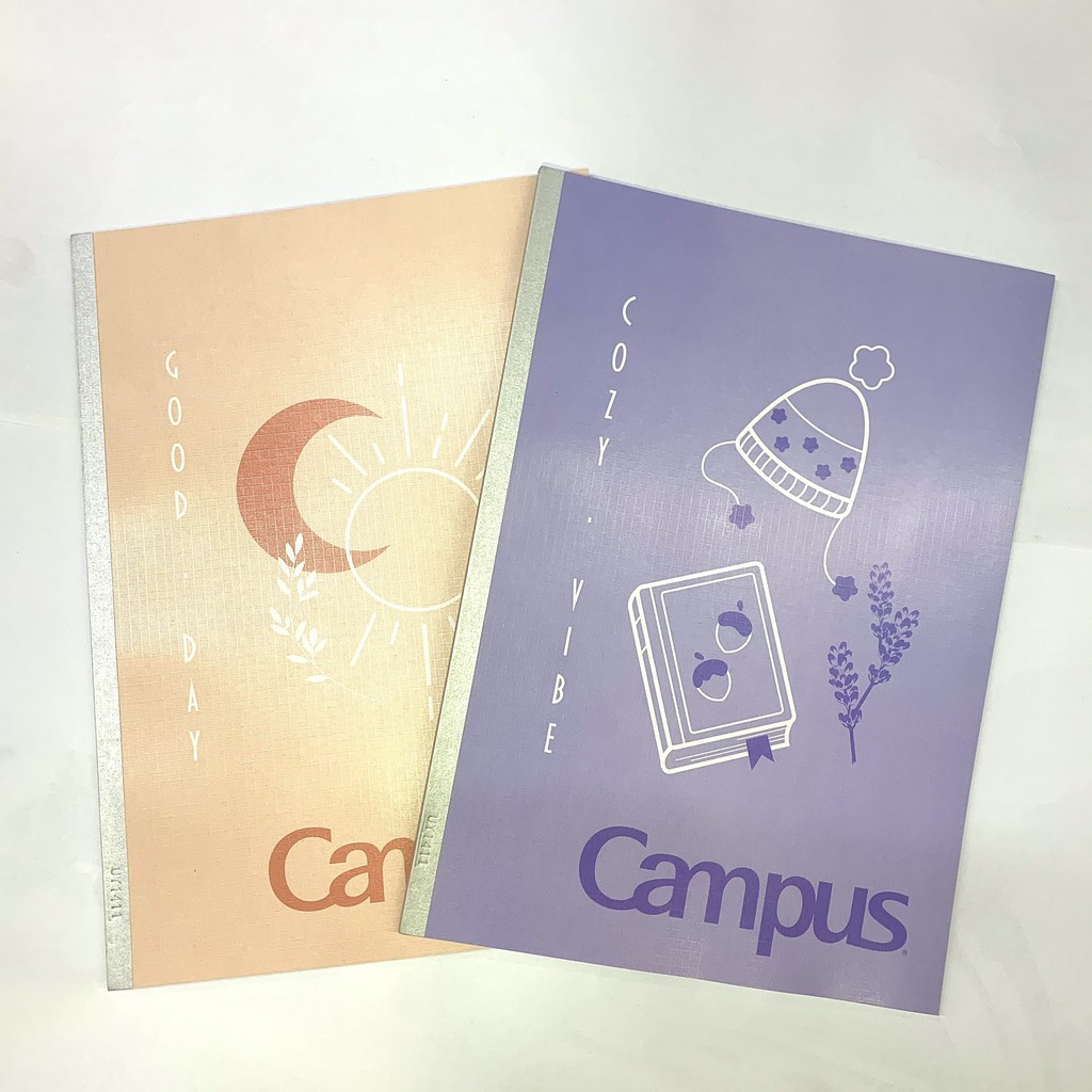 [Mẫu mới 2021] Lốc 10 Vở KN Campus Muted color 80 trang